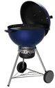 Weber® Master-Touch Series 24" Deep Ocean Blue Freestanding Charcoal Grill-1