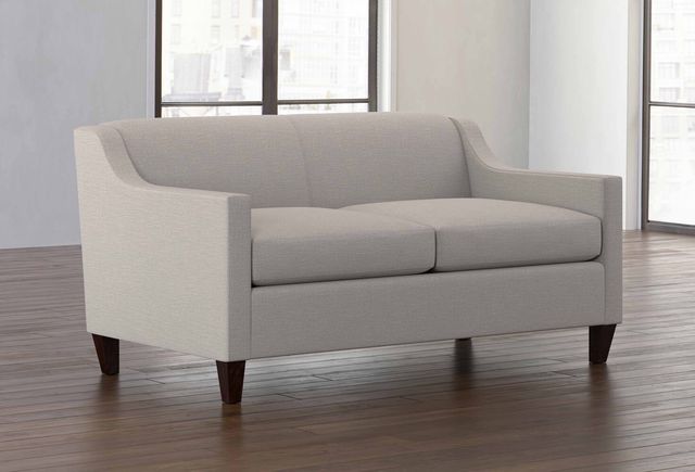 Bassett® Furniture Davis Gray Loveseat-1