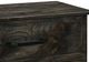 International Furniture Direct Teak Stained Dark Chest-3