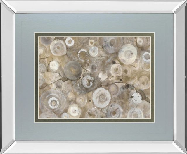 Classy Art Natural Agate by Albena Hristova Mirror Framed Wall Art-0