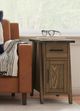 Null Furniture Oak Park Natural Oak Chairside Cabinet-4