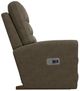 La-Z-Boy® Liam Pebble Leather Power Rocking Recliner with Headrest-2
