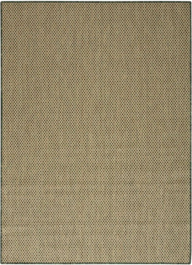 Nourison Home™ Courtyard COU01 Green 5'x7' Area Rug-0