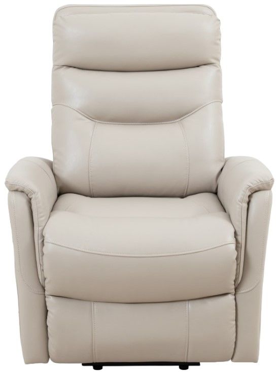 Parker House® Gemini Softy Ivory Power Lift Recliner with Articulating Headrest-1