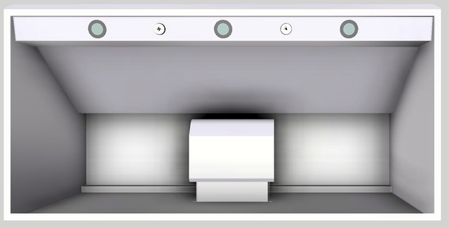 Vent-A-Hood® 48" White Wall Hood-2