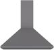 Vent-A-Hood® 36" Gunsmoke Euro Style Wall Mounted Range Hood-0