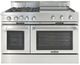 Capital Cooking™ Classic Chef 48" Stainless Steel Open Burner Pro Style Gas Range with 24" Griddle-0