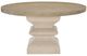 Bernhardt Santa Barbara 60'' Cerused Oak Top Dining Table with Faux Stone Base-0