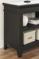 Signature Design by Ashley® Beckincreek Vintage Black Credenza-4