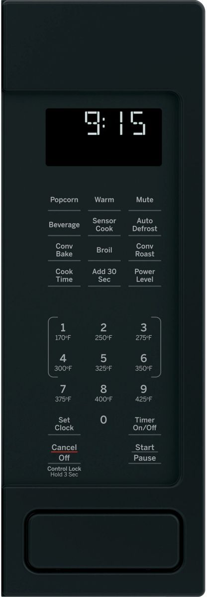GE Profile™ 1.5 Cu. Ft. Black Countertop Convection/Microwave-2