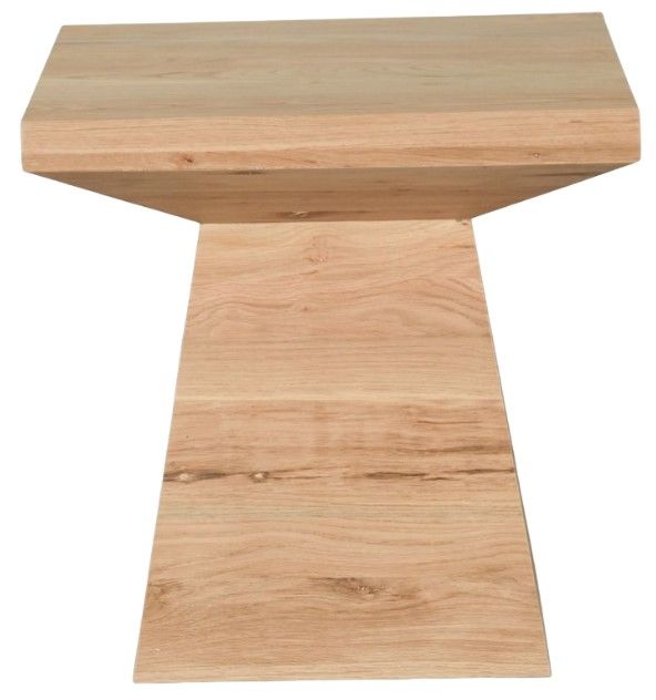 Home Trends & Design Anvil Natural Side Table-1