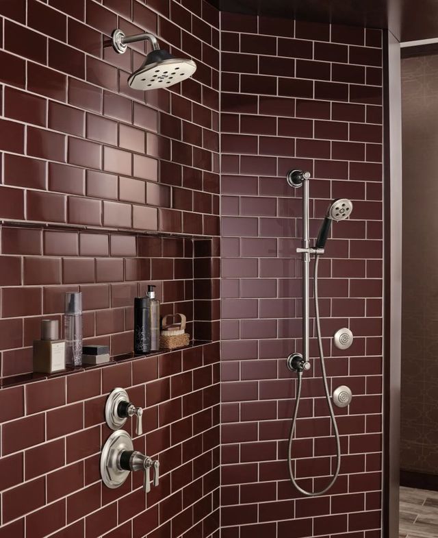 Brizo Essential™ Brilliance® Luxe Nickel® Hydrachoice® Touch-Clean® Spray Head-4