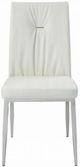 ACME Furniture Kamaile 2-Piece Beige/Chrome Side Chair Set-4