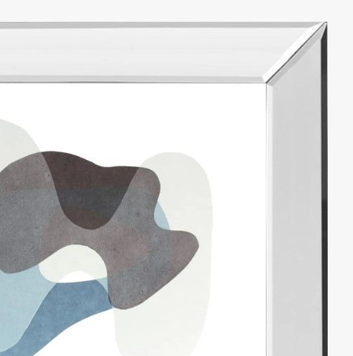Classy Art Homage to Eames III by Rob Delamater Mirrored Frame Wall Art-1