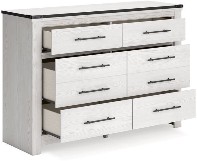 Signature Design by Ashley® Schoenberg White Rustic Dresser-3