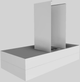 Vent-A-Hood® 42" White Contemporary Wall Mounted Range Hood-3