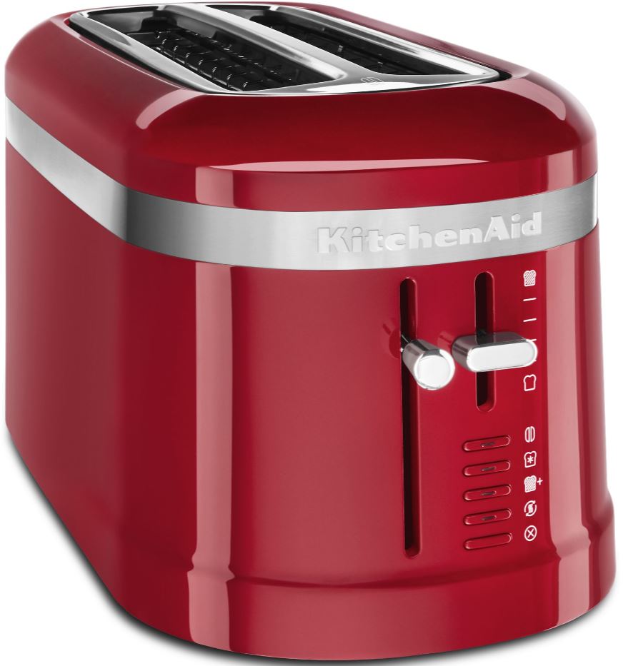 KitchenAid Empire Red 4 Slice Long Slot Toaster MVB Appliance Mattress Ocala and Leesburgh FL