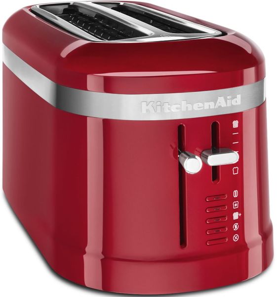 KitchenAid® Empire Red Slice Long Slot Toaster MVB Appliance - Technical View