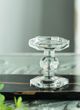 A & B Home Clear Pillar Candle Holder-2