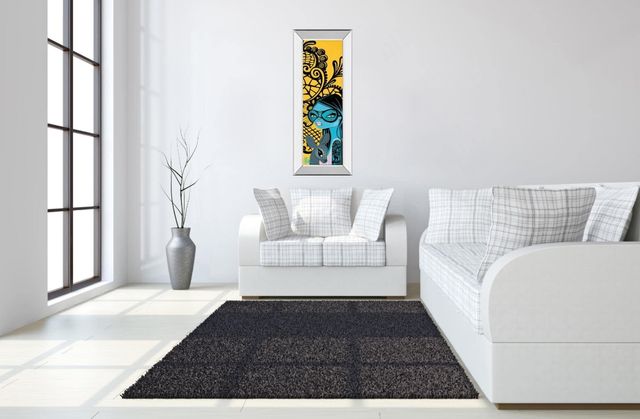 Classy Living Bev Hogue Ink Chiffon Il Wall Art-1