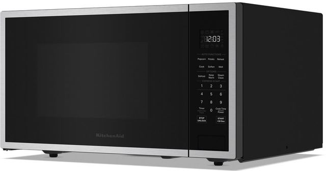 KitchenAid® 1.6 Cu. Ft. Stainless Steel Countertop Microwave with Auto Functions-2