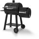 Broil King® Regal™ Charcoal Offset 400 Series 26" Black Freestanding Charcoal Grill-3