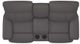 La-Z-Boy® Talladega Shitake Leather Reclining Loveseat with Console-4