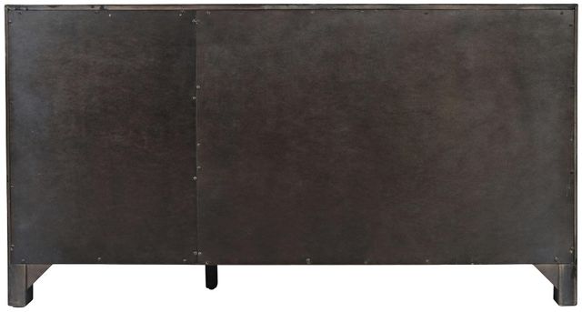 Jofran Inc. Gramercy Platinum 3-Door Accent Cabinet-4