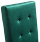 VIG Furniture Modrest Legend 2-Piece Green/Rosegold Dining Chair Set-3