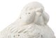 A & B Home White Small Bird Figurine-3