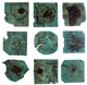 Uttermost® Bahati 9-Piece Blue/Green Wall Decor Set-4