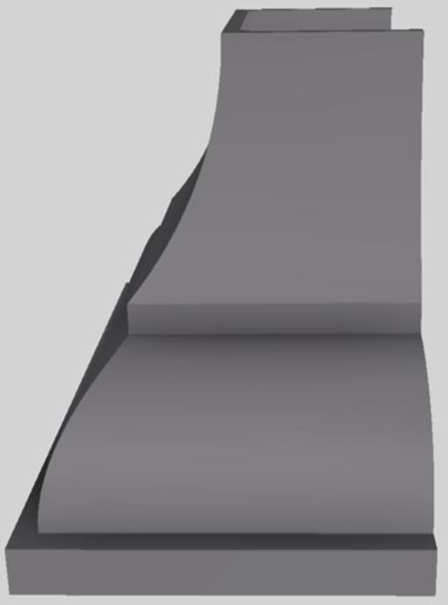 Vent-A-Hood® Designer Series 42" Gunsmoke Wall Mounted Range Hood-1