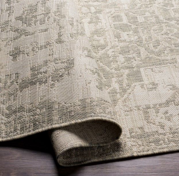 Surya Eagean Light Beige/Oatmeal 4'x6' Area Rug-2