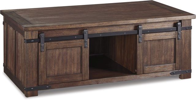 Signature Design by Ashley® Budmore Brown Cocktail Table-0