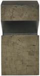 Universal Explore Home™ Modern Beige Pyrite Side Table-2