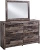 Benchcraft® Derekson 5-Piece Multi Gray Twin Panel Storage Bed Bedroom Set-3