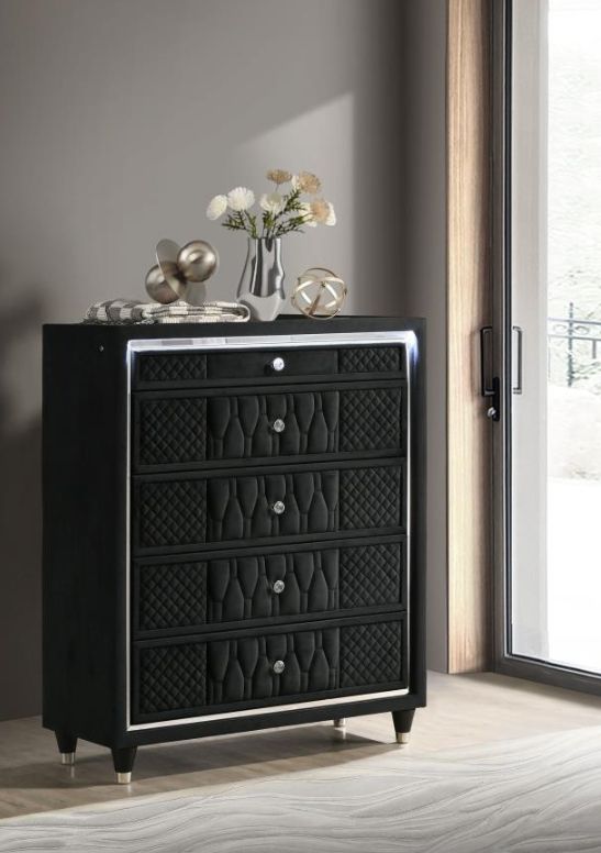 Coaster®  Lorient Black Chest-1