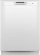 GE® 24" White Built-In Dishwasher-0