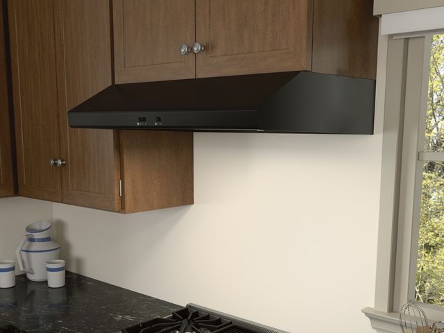 Zephyr Cyclone 36" Black Under Cabinet Range Hood-0