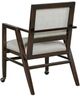 Fairfield® Customizable Gates Dining Arm Chair with 2-Casters-3