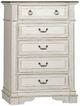 Liberty Furniture Abbey Park 4-Piece Antique White/Weathered Brown Queen Panel Bedroom Set-4