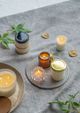 A & B Home 3-Piece White Candle Set-5