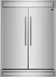 FORNO® Maderno 60 in. 27.2 Cu. Ft. Stainless Steel Counter Depth Side-by-Side Refrigerator-0