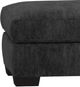 Corinthian Furniture Twilight Coal Ottoman-1