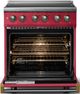 Viking® 5 Series 30" Valentine Pro Style Induction Range with Brushed Brass Trim-1