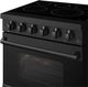 Thor Kitchen 30" Black Pro Style Electric Range with Precision Knob Control & Black Hardware-5