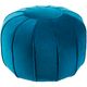 Surya Cotton Velvet Teal Ottoman-0
