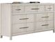 Furniture of America® Berenice White Dresser-0