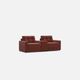 Drew & Jonathan Home ModularOne New Horizon 3-Piece Merlot Power Reclining Modular Sectional-2