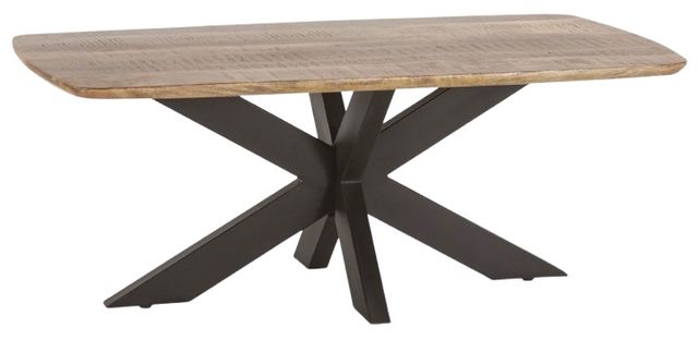 Home Trends & Design Rapallo Natural Coffee Table-0